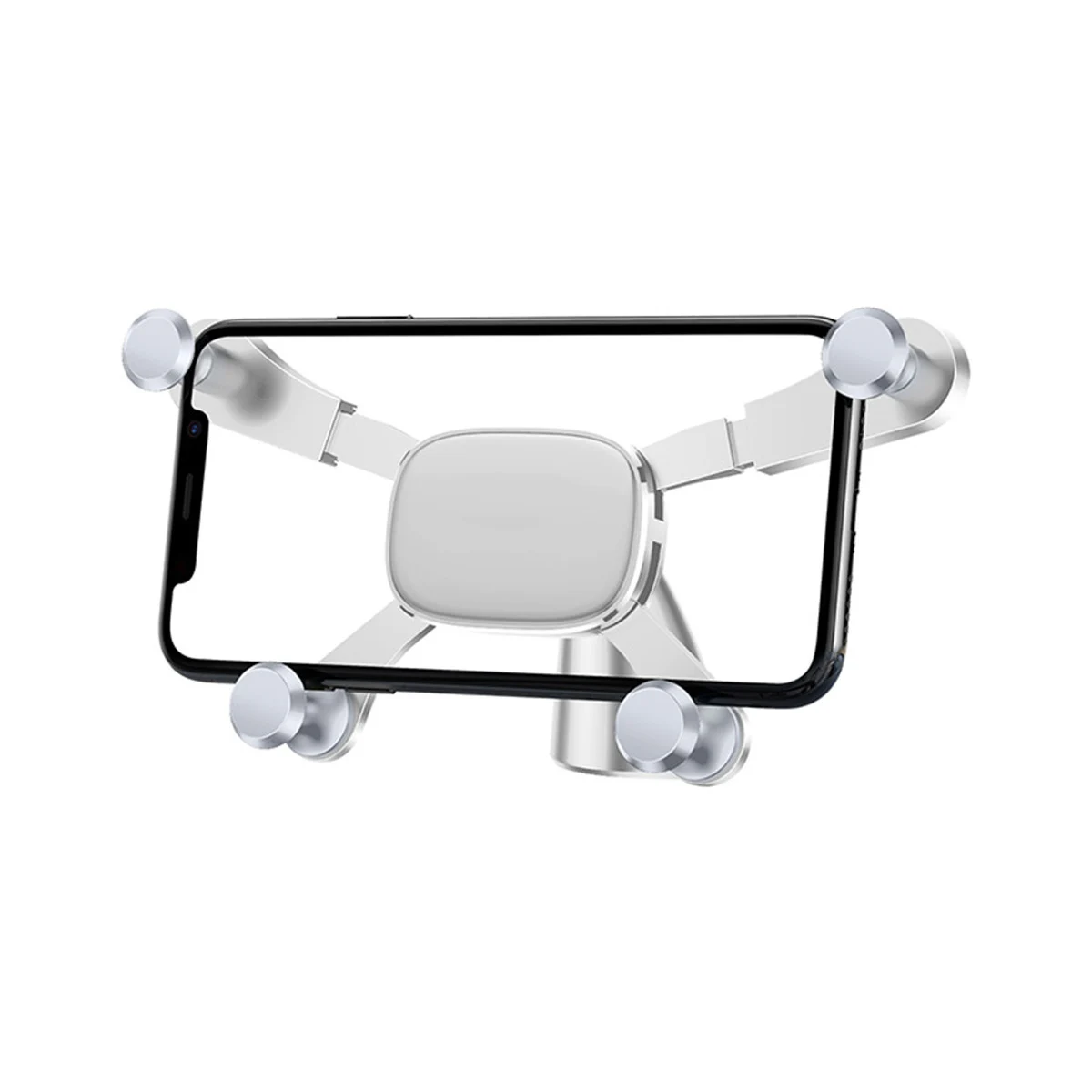 

LEORY Car Phone Holder Horizontal Direct-view Linkage Automatic Lock Dashboard Car Mount For 4.7 Inch-6.5 Inch Smart Phone