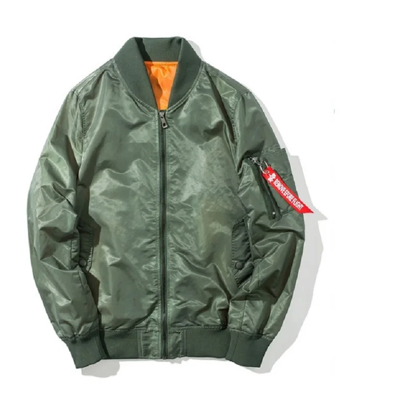 YuWaiJiaRen Bomber Jacket Men Flight Coat Streetwear Pilot Bomber jackets Pilot Outerwear Male Baseball Jacket YuWaiJiaRen Bomber Jacket Men Flight Coat Streetwear Pilot Bomber jackets Pilot Outerwear Male Baseball Jacket