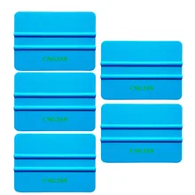 5 штук в упаковке профессиональная 3M Синий Мягкий скребок для окна автомобиля защитный винил Тонирующая пленка обертывания автомобиля стикер скребок Инструменты для пленки 5A16