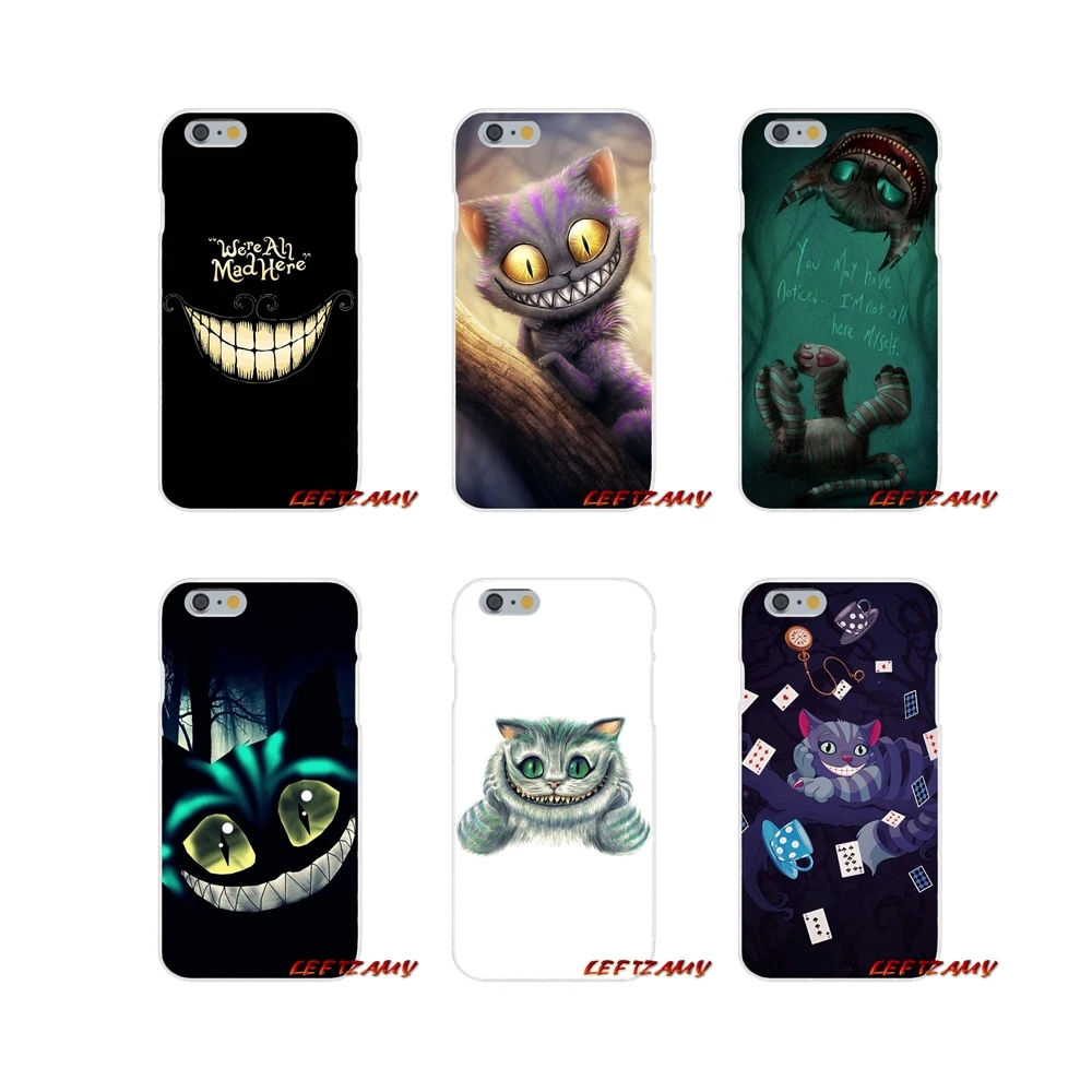 

For Xiaomi Mi6 Mi 6 A1 Max Mix 2 5X 6X Redmi Note 5 5A 4X 4A A4 4 3 Plus Pro Fashion Phone Case Cheshire cat Alice In Wonderland