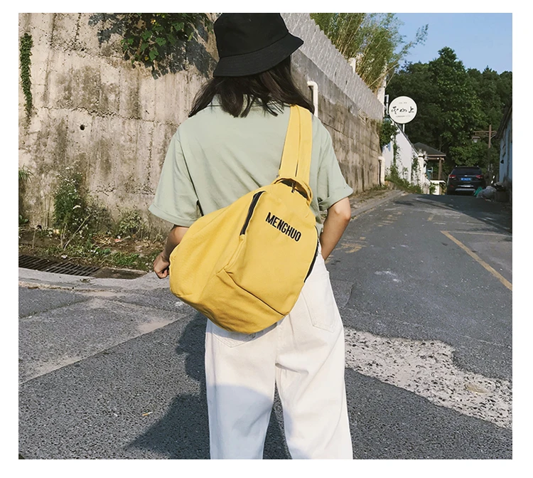 Menghuo Solid Color Multifunctional Bag Canvas Backpack Women Mochila School Bag for Travel Backpacks School Backpack for Girls (22)