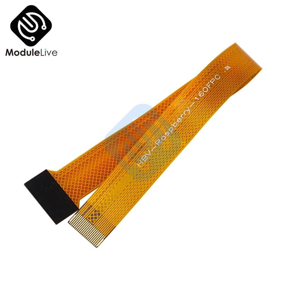 

For Raspberry Pi Zero Pi0 V1.3 FFC Ribbon Cable Ribbon Line Flexible Flat Camera Cable 16CM