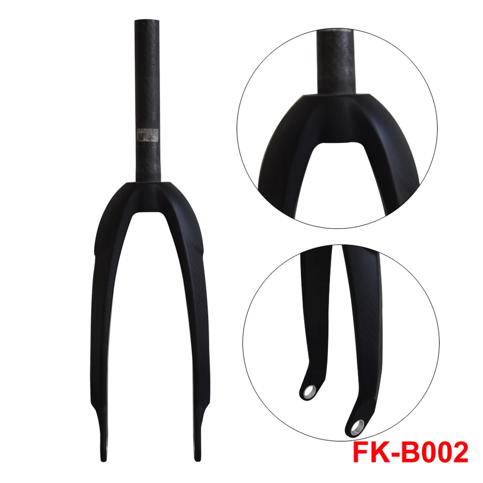 BMXレーシング用 BOX X5 カーボンフォーク 20mmアクスル CARBON