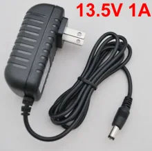 Adaptateur convertisseur 13.5V 1A AC 100V-240V DC 13.5V 1A 1000mA, prise US 5.5mm x 2.1-2.5mm 1 pièce
