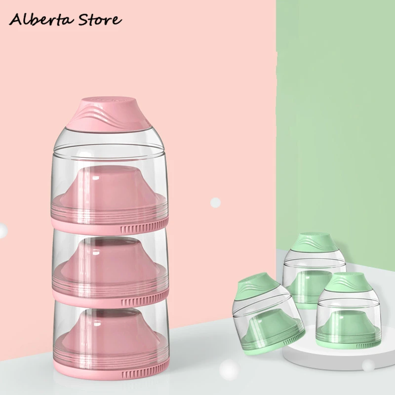 

2019 Baby Nipple Box Pacifier Case Pacifier Box Food Grade Plastic Three Layers Safe & Non-toxic Prevent Bacteria Food Storage