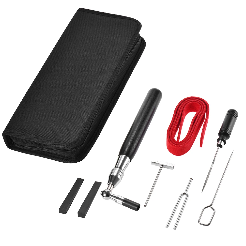 

ammoon Professional Piano Tuning Tuner Maintenance Tools Kit with Carrying Bag