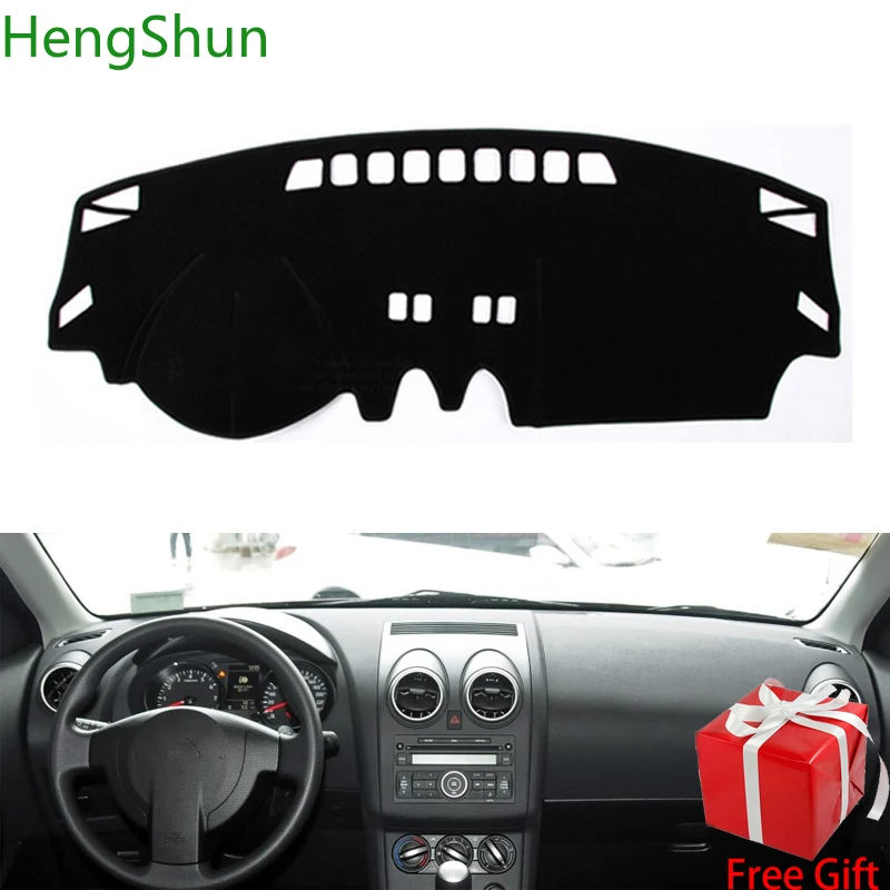 

For Nissan Qashqai Rogue J10 2006-2015 Car Styling Dash Mat Dashmat Dashboard Sticker Cover Sun Shade Dash Board Cover Carpet