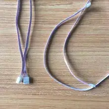 Плоский 4 провода кабель двигателя 700 мм длиной 1000 мм, 1300 мм длиной