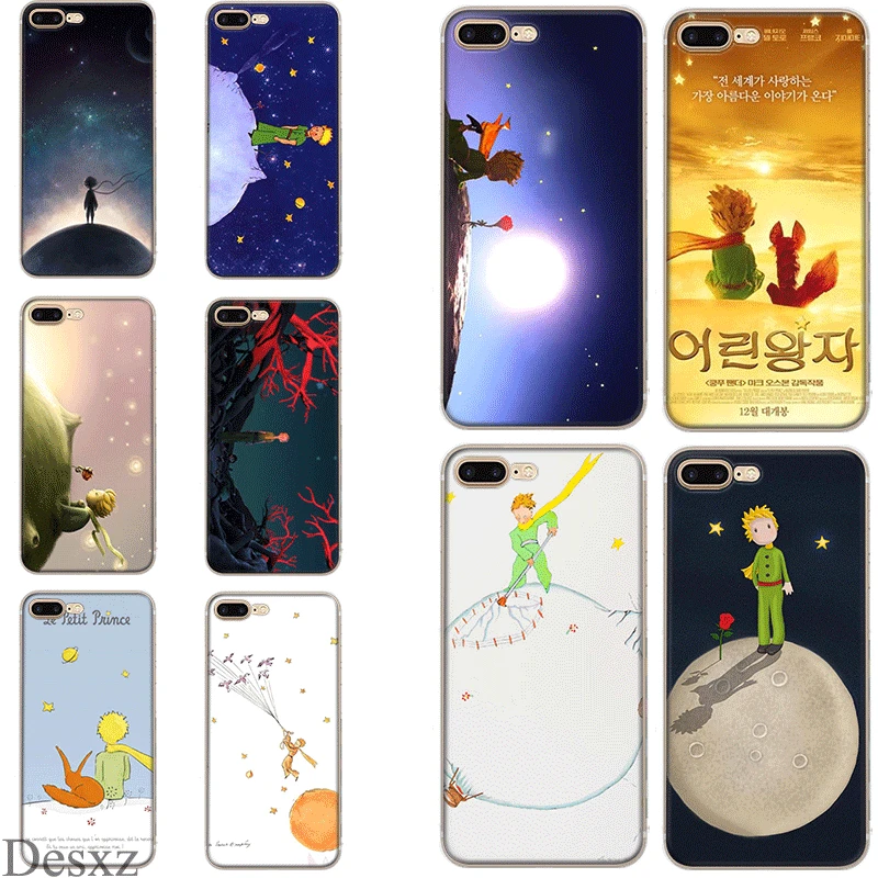 

Mobile Phone Case for iPhone 7 8 Plus iPhone 11 Pro XR X XS Max 5 5s SE 6 6s Cover Little Prince Bag
