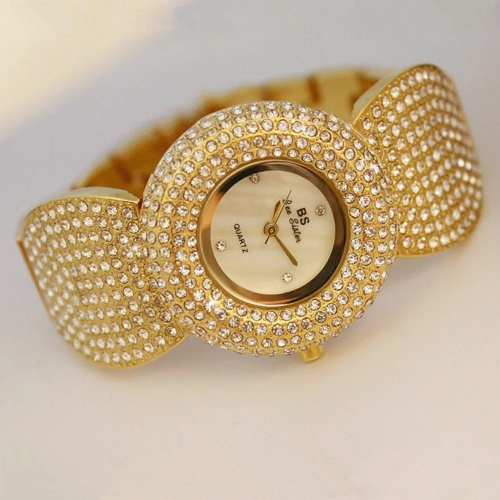 

Women Fashion Casual Watch Waterproof Luxury Brand Quartz Female Watches Clock Ladies BS Gold Dress Wristwatch Women reloj mujer