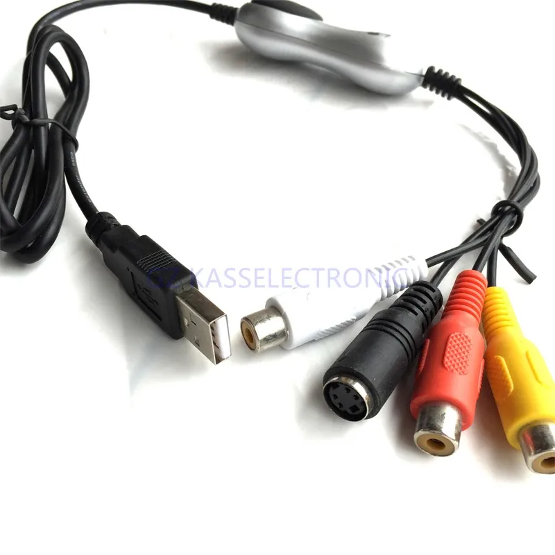 Конвертер захвата USB2.0 от старого видео ТВ/DVD/игровой