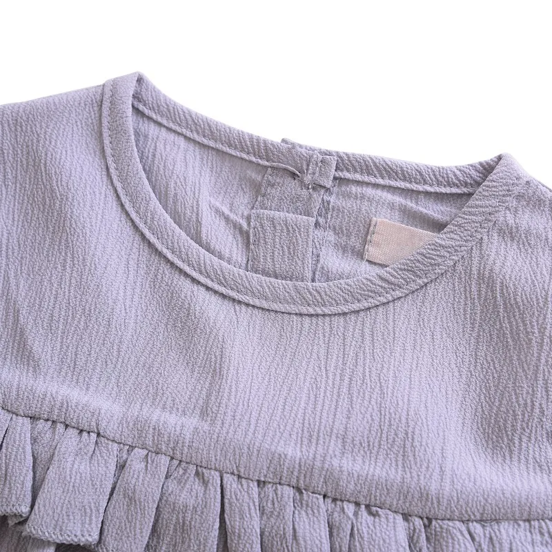 Beli WEIXINBUY Bayi perempuan Cozy Cotton T shirt untuk Bayi Ruffle Kerah Murni Putih Bayi T shirt Bayi perempuan Pakaian Harga WEIXINBUY Bayi perempuan Cozy Cotton T shirt untuk Bayi Ruffle Kerah Murni Putih Bayi T shirt Bayi perempuan Pakaian