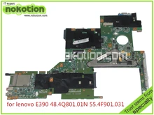 48.4Q801.01N 55.4F901.031 For lenovo 3000 SR420 E390A E390 Laptop motherboard 945GM DDR2