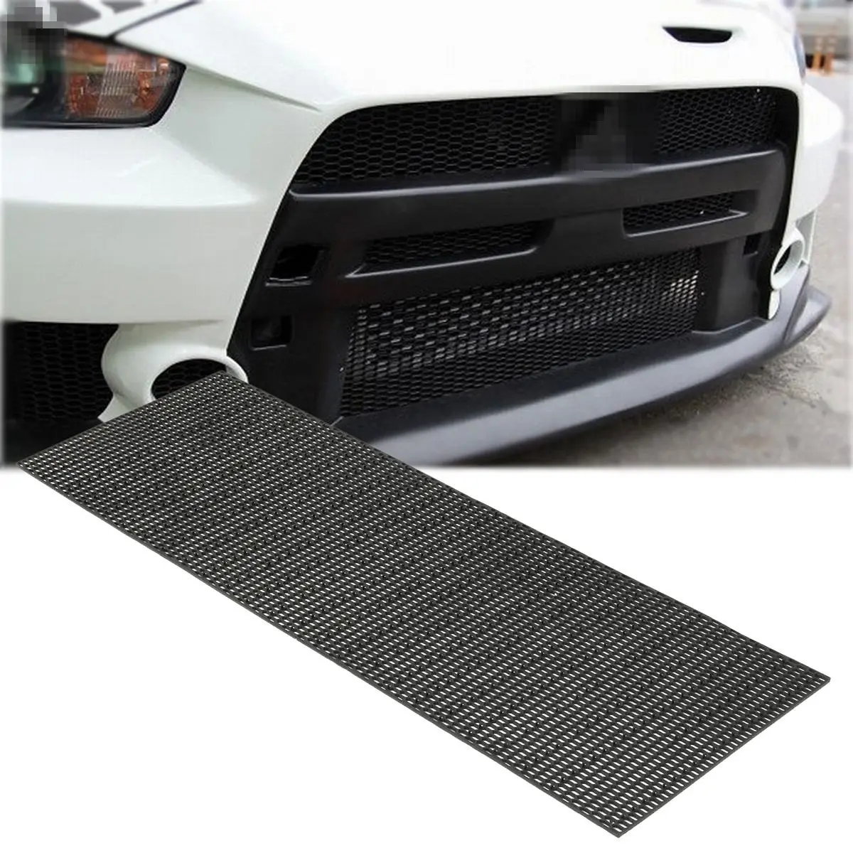 GRANDE GRILLE DE Course Tuning Course 40 X 120 Cm Anthracite Plastique Nids  D'abeilles EUR 26,99 - PicClick FR