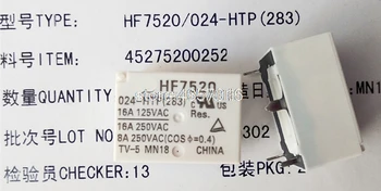 

5pcs/Lot new and original Relay HF7520 024-HTP 7520-1A-24V-16A