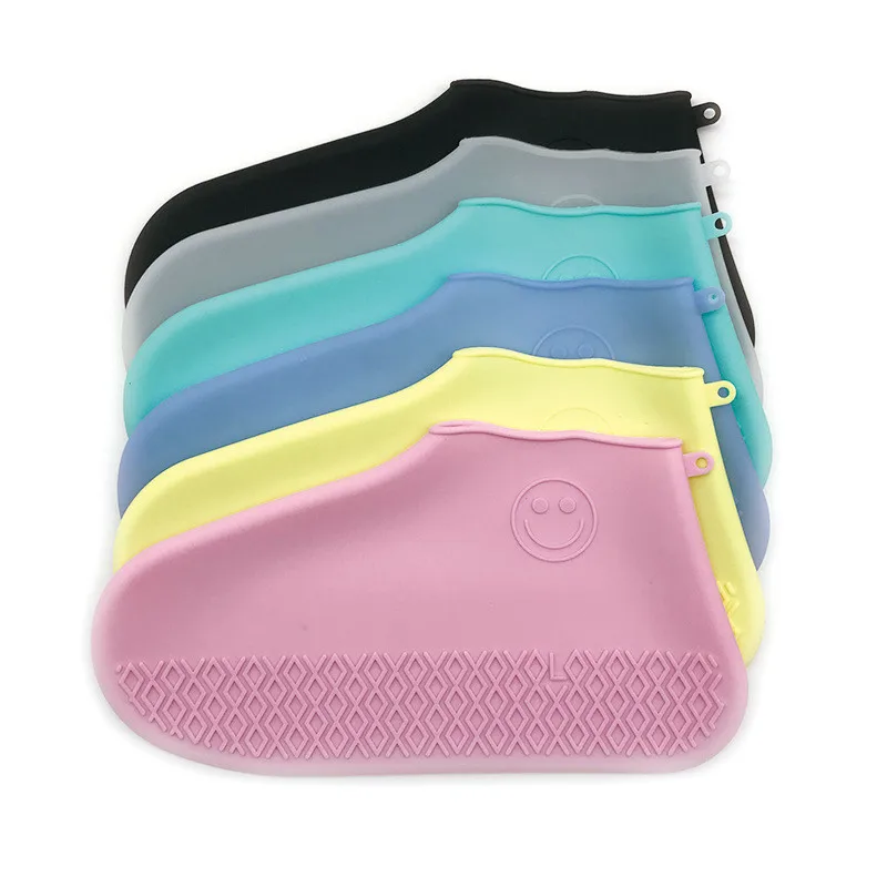 Shoe Cover Outdoor Children Adult non-slip Waterproof Silicone Shoe Cover Thick Wear-resistant Rain Boots Reusable Easy To Clean