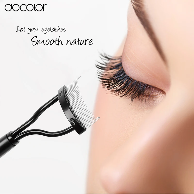 

Docolor Make up Mascara Guide Applicator Eyelash Comb Eyebrow Brush Curler Tool Free Shipping