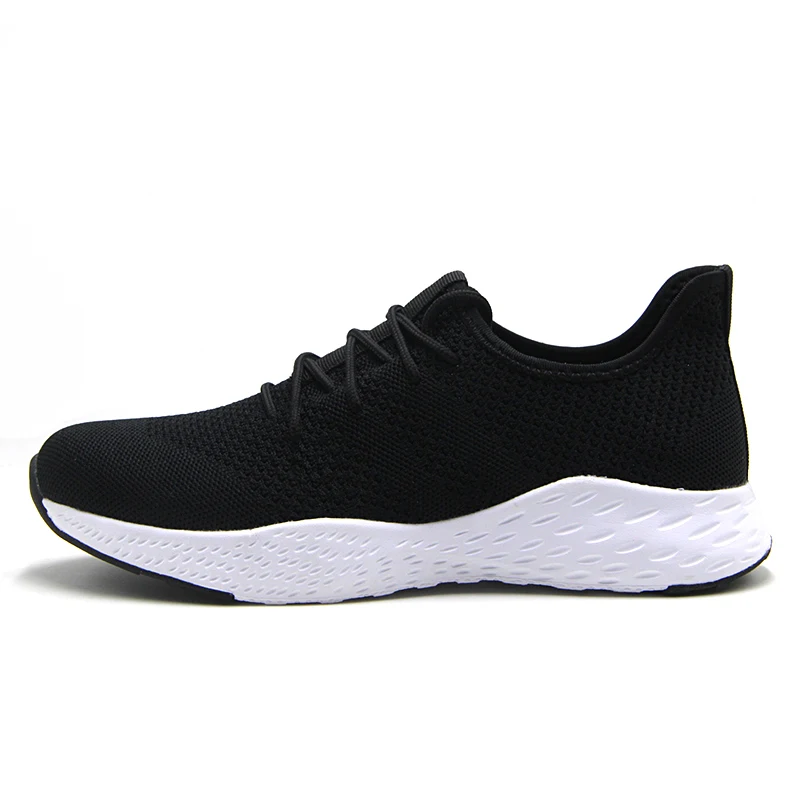 Baideng мужские кроссовки для бега, красный светильник, спортивная обувь для мужчин, черная дешевая спортивная обувь, zapatillas Hombre Deportiva, Прямая поставка - Цвет: Black White A