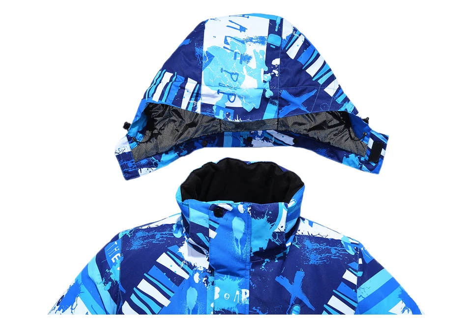 Новинка, зимние мужские комплекты для сноубординга, водонепроницаемый ветрозащитный лыжный костюм для альпинизма, лыжного спорта, теплая зимняя куртка+ штаны, зимняя верхняя одежда