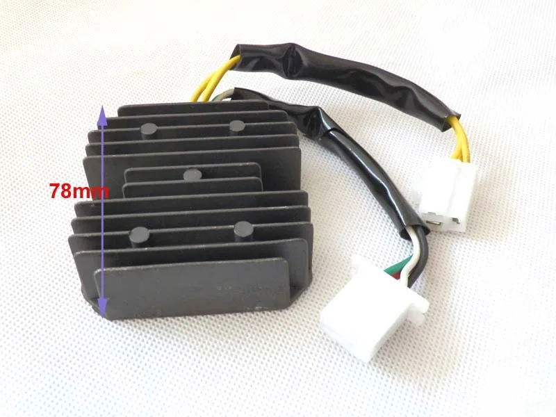 3 wires+4 wires Voltage Regulator Rectifier 7 Pins Wires for GY6 Scooter Moped Chinese Parts-in ...