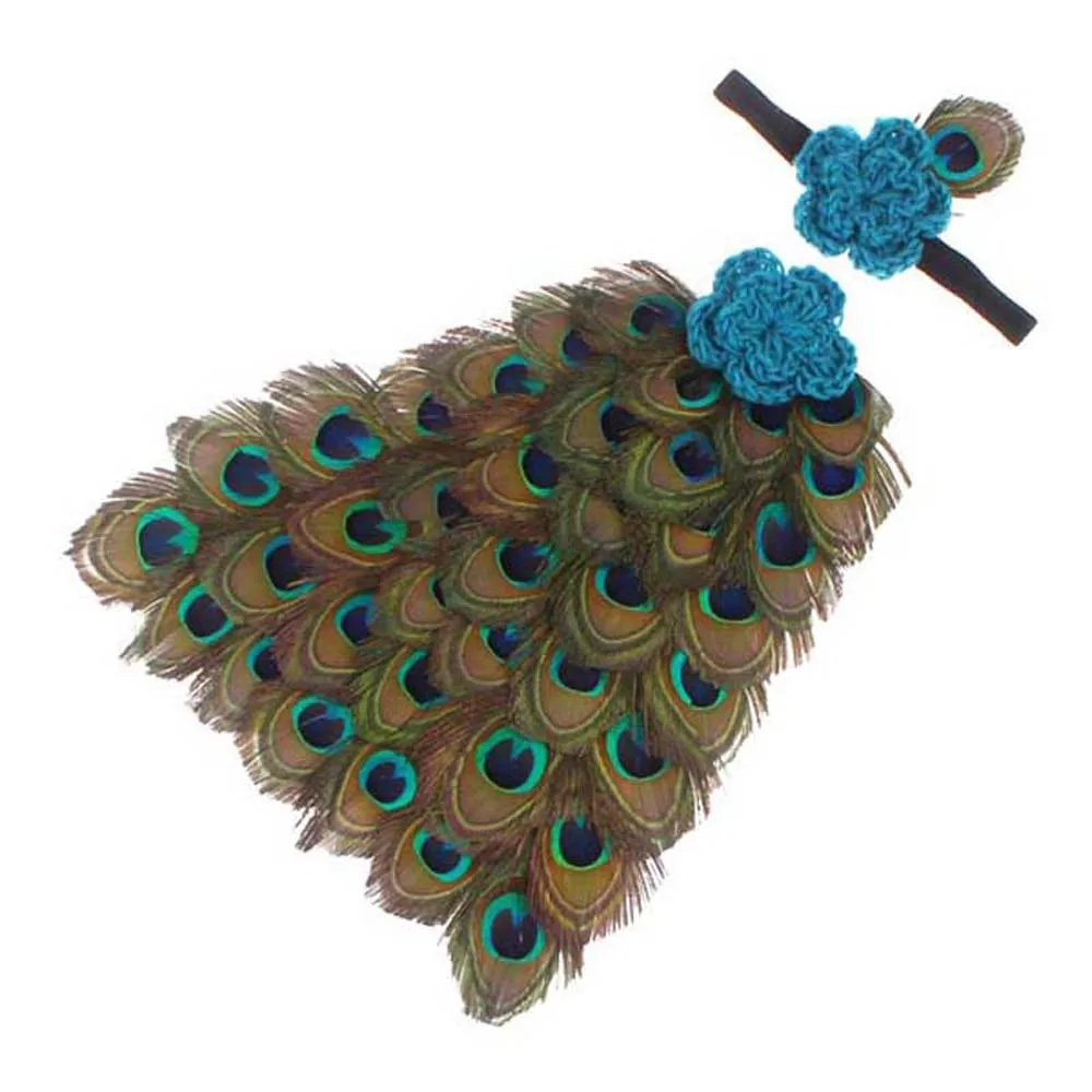 Baby Peacock cloak CostumeSet Newborn Photography Props ...