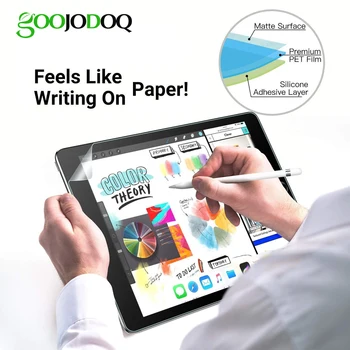 

Matte Soft Paperlike Screen Protector for iPad 2018 9.7 Pro 11 2020 Air 3 10.5 2019 iPad 10.2 Air 2 1 iPad Mini 5 4 3 2 1 Film