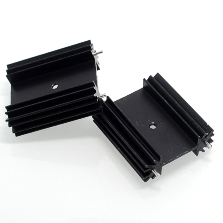 Áudio do Dissipador de Calor do Dissipador de Calor Transistor do Dissipador de Calor do Bloco mm 50 Pcs To-247 - 38*34*12 - Imagem 3