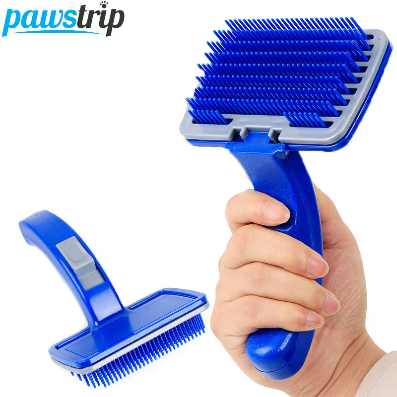 Pawstrip Professional Dog Brush Pet Shedding Grooming Tool Cleaning Dog