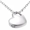 Stainless Steel Small Heart Locket Heart cremation memorial ashes urn heart necklace jewelry keepsake pendant 1