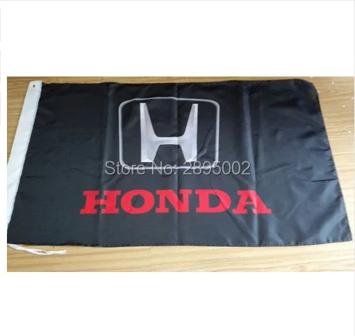 Honda автомобиль логотип Racing club флаг полиэстер люверсами 3' х 5' баннер