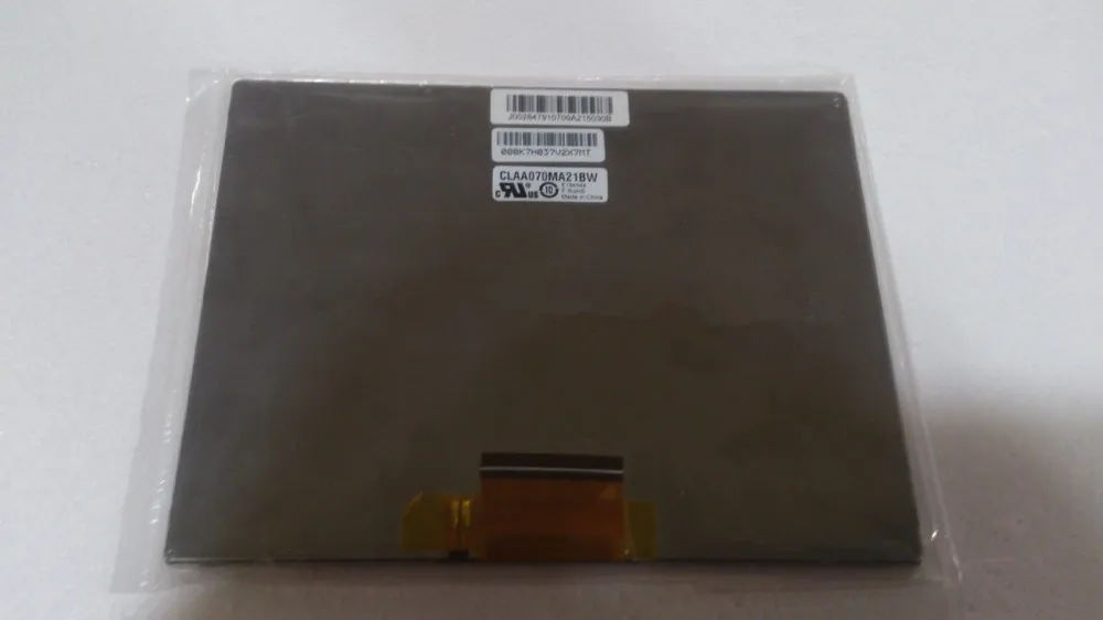 ЖК-модуль Новый CLAA070MA21BW 7 дюймов CPT 4 360 футов Промышленный контроль. Средний