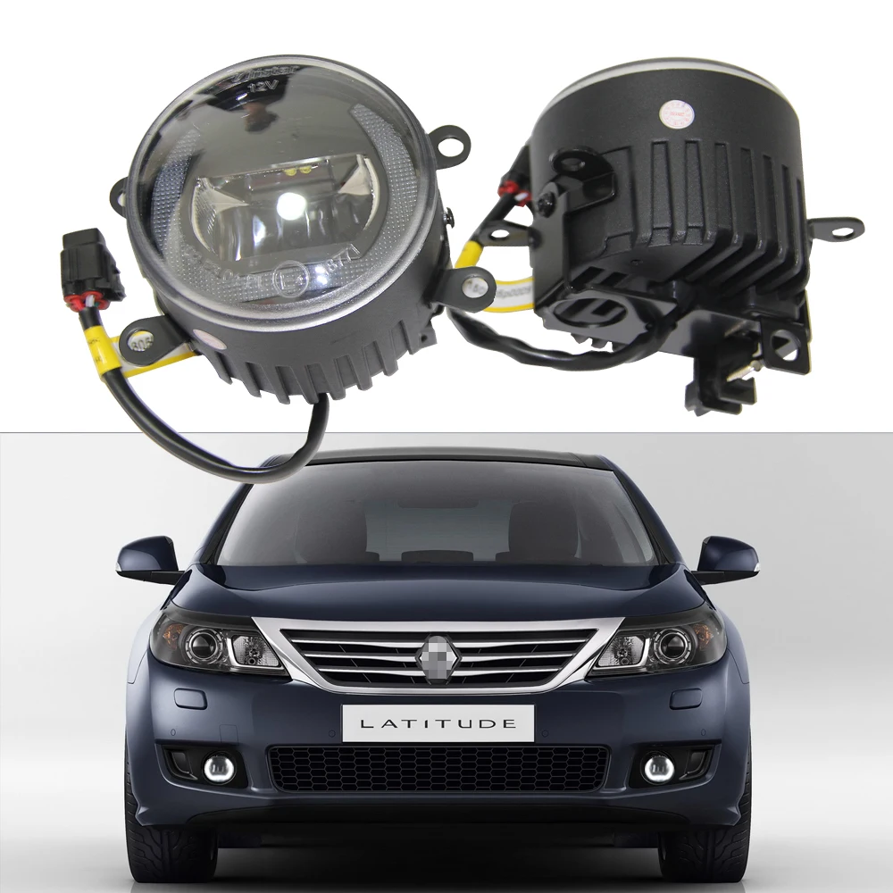 

Dia. 9CM LED Fog Light Lamp OEM Fit for Renault LATITUDE MASCOTT MASTER Laguna III Megane 12V Led Drl Daytime running Light kit