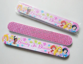 

10 pcs crystal nail file eva emery board nail art tool manicure tool free shipping