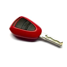 Автомобильный аксессуар, чехол для автомобильного ключа, пластиковый дистанционный брелок, флип для Porsche Black Head, дистанционный ключ