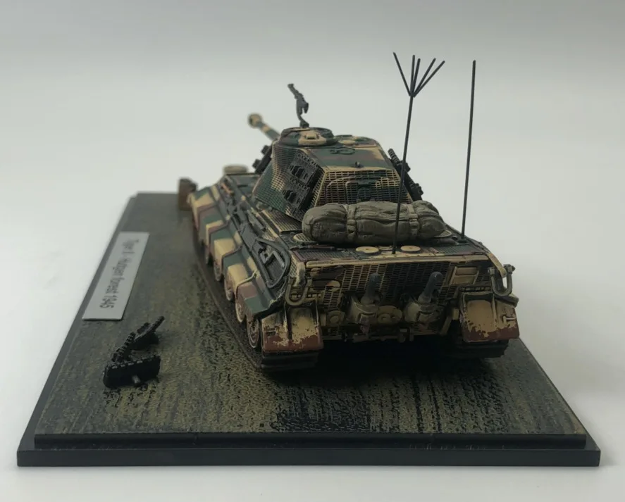 Танк тигр I-Hutgen лес 1945 1: 72 литая под давлением модель