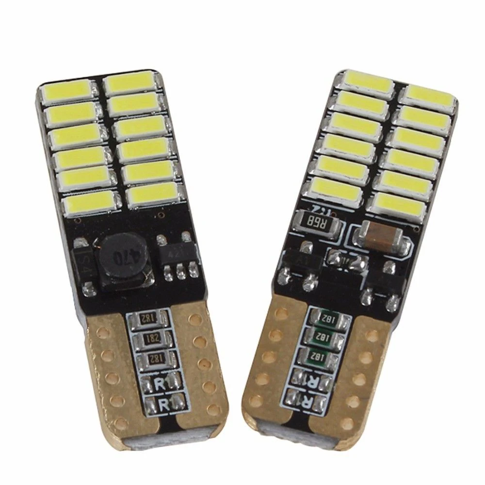 YSY 2pcs T10 194 W5W Автомобильный светодиодный светильник 12В автомобильная лампа для