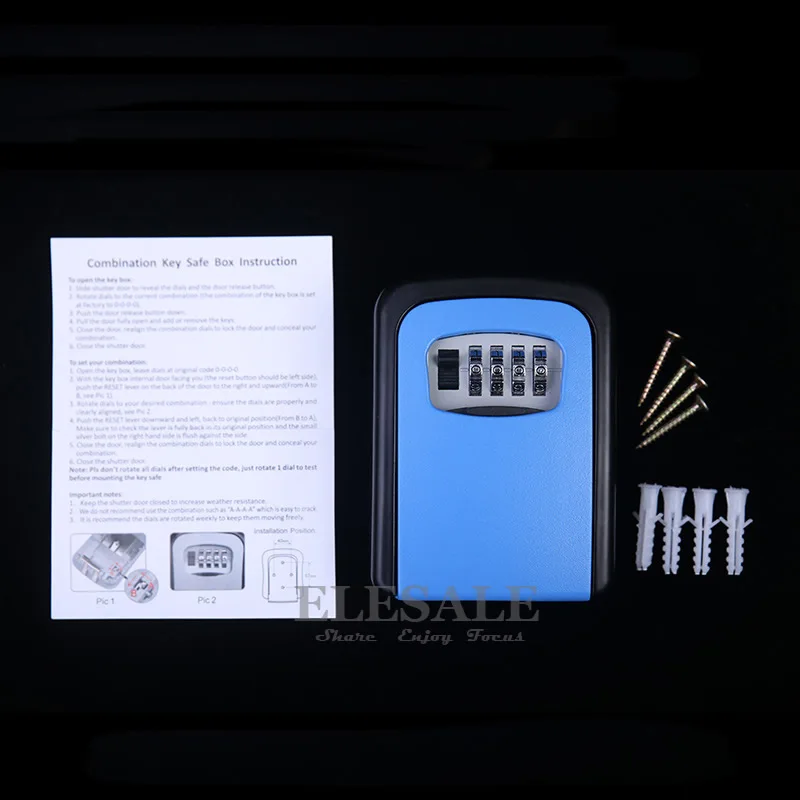 organizador secreto caixas com 4 digitos combinacao 02