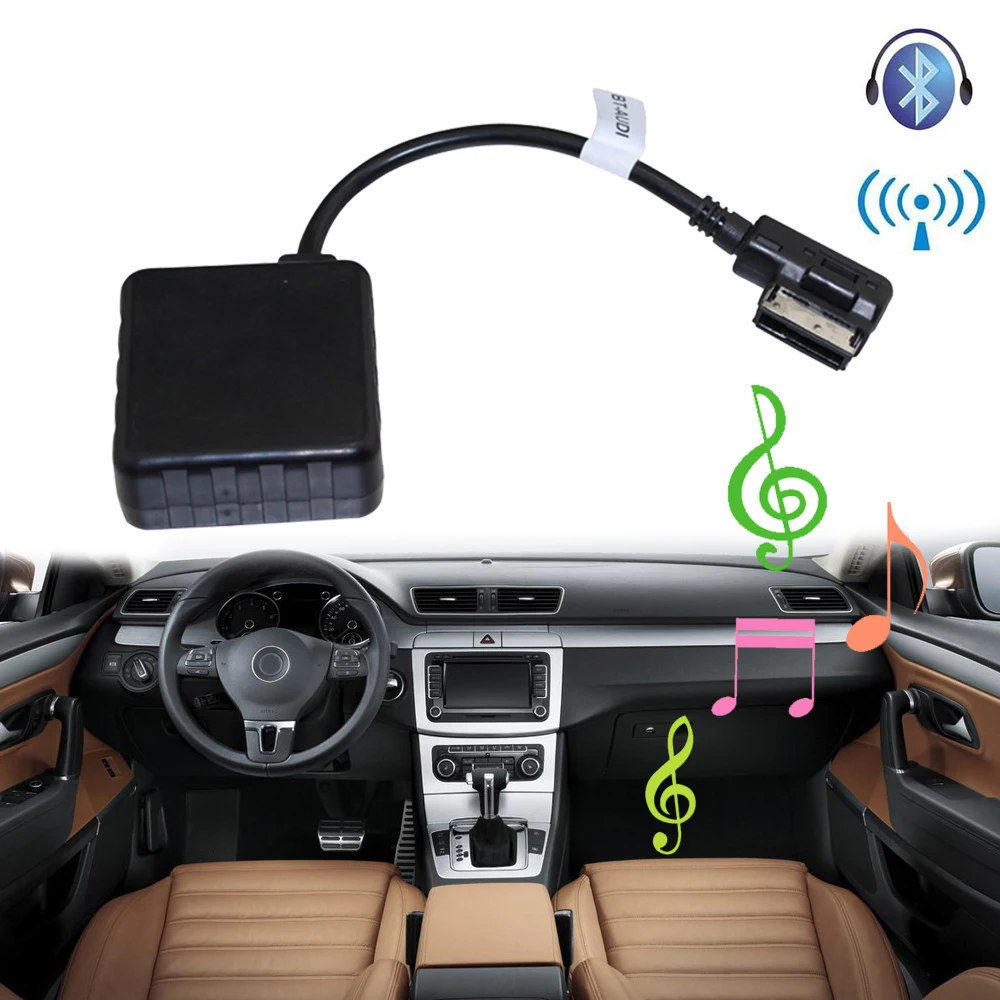 Lonleap автомобильный Bluetooth модуль для Audi Volkswagen Skoda Радио стерео кабель AUX адаптер с