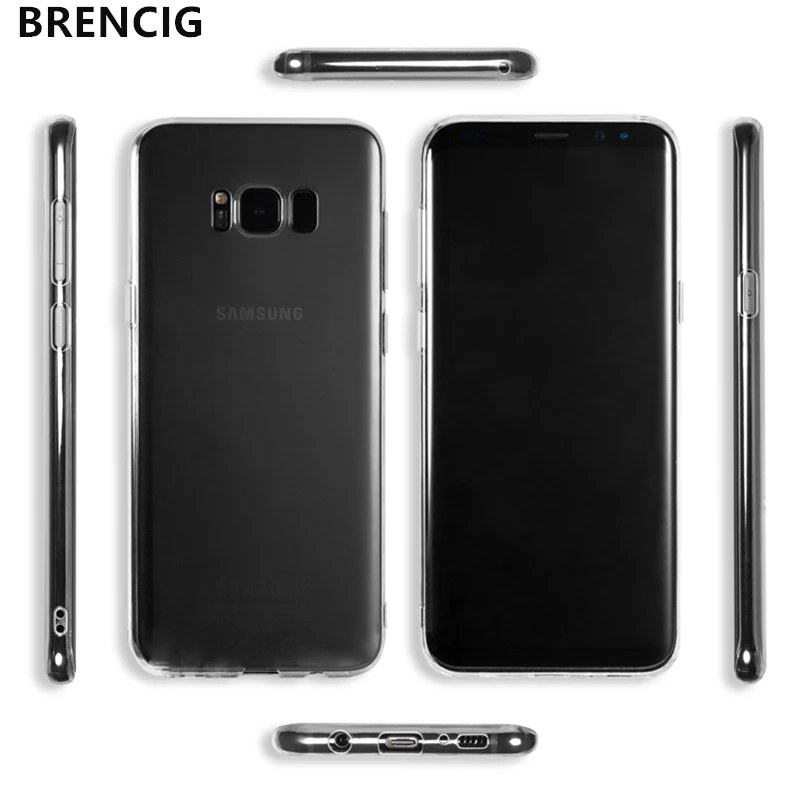 

For Samsung Ultra Thin Clear Soft TPU CaseGalaxy J3 J5 J7 2017 J4 J6 A6 Plus S7 S8 S9 Plus Note 9 8 A3 2016 A5 A7 2017 A9 Star