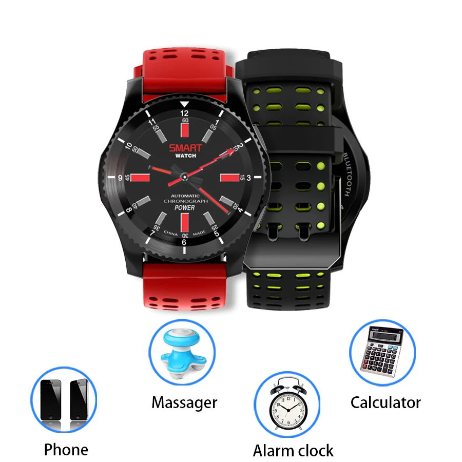 Bluetooth Smart Watch Military Watch Blood Pressure Heart Rate Monitor