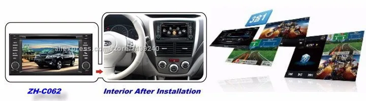 Top For Subaru Impreza 2007~2012 - Car Android GPS Navigation Radio TV DVD Player Audio Video Stereo Multimedia System 2