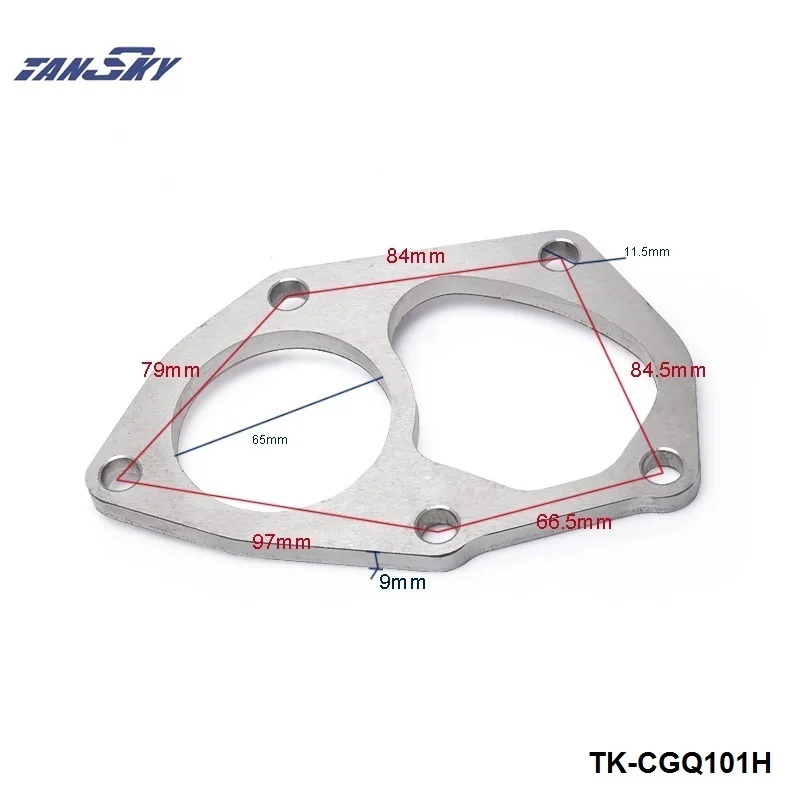 Выхлопная труба для Mitsubishi Lancer EVO 4 ~ 9|turbo flange|turbo lancerflange pipe |