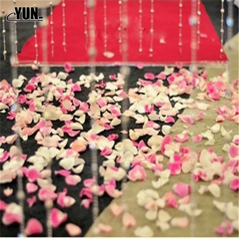 Hot Wholesale 100pcslot Atificial Petals Flowers Wedding Decorations Wedding Rose Petals Flower 7DYQ005  (8)