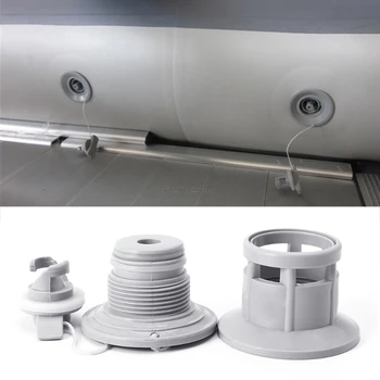 

6 Holes Inflatable Boat Raft Dinghy Kayak Canoe Accessorie Air Valve Adapter Cap
