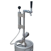 Пивной вечерний насос с муфтой типа бочонка металлический пивной клапан кран и винтовой бочонок муфта бочонок Homebrew пивной бар аксессуары