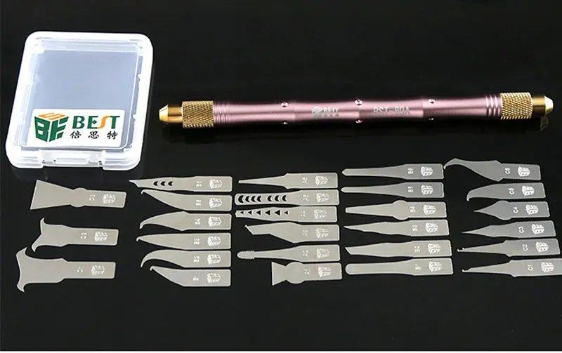 BST-69A 27 лезвий ремесло нож для резки DIY резьбы нож для демонтажа cpu ремонт модели Инструменты для ремонта