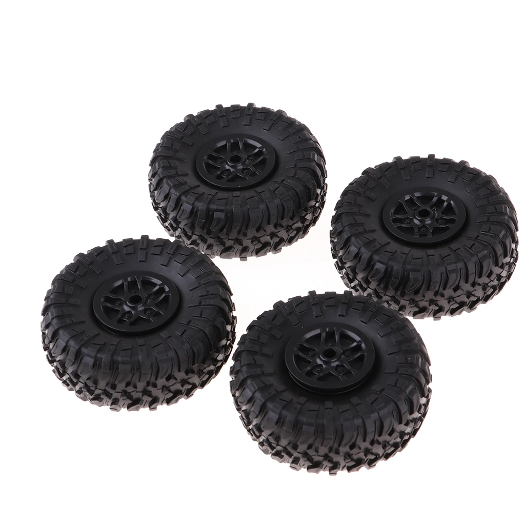 4pcs RC 1:12 Drift Car Rubber Wheel Rim &Tyre tires for D90 MN90 MN91