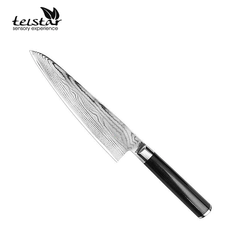 

8 Inch Damascus Kitchen Knife Handmade Chef Knife VG10 Japanese Damascus Steel Kiritsuke Kitchen Knife Gift Box