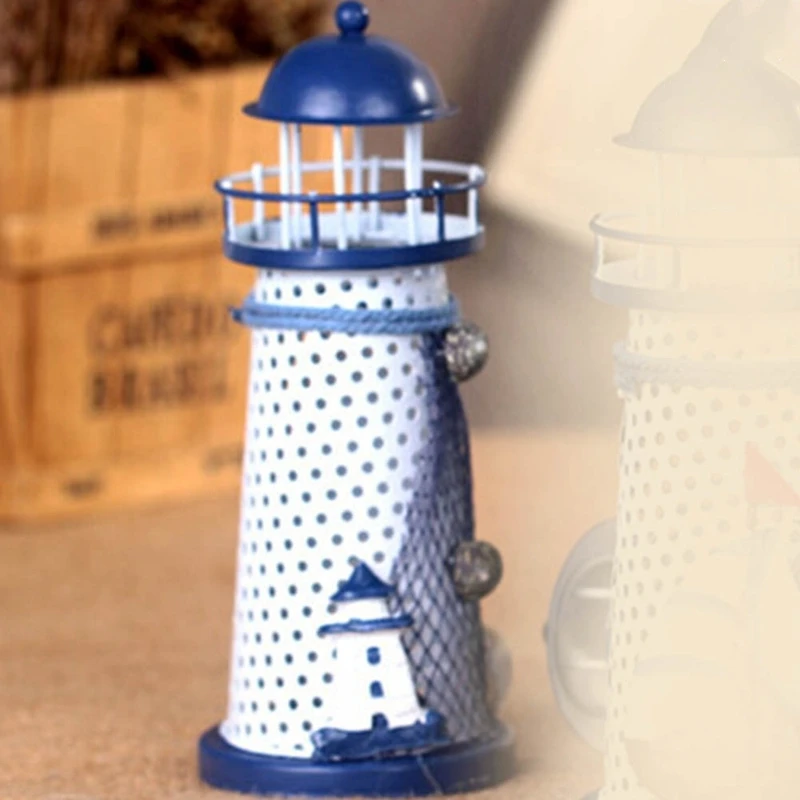 Fashion-Mediterranean-style-fashion-metal-crafts-home-decor-Marine-beacon-flash-iron-Lighthouse-New-flash-marine (1)