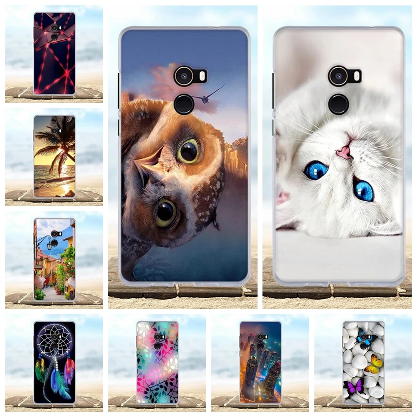 

Luxury New For Xiaomi Mi Mix 2 Case Cover for Xiaomi Mi Mix Evo Case Silicone TPU for Xiaomi Mi Mix 2 Mix2 EVO 5.99" Cover Funda